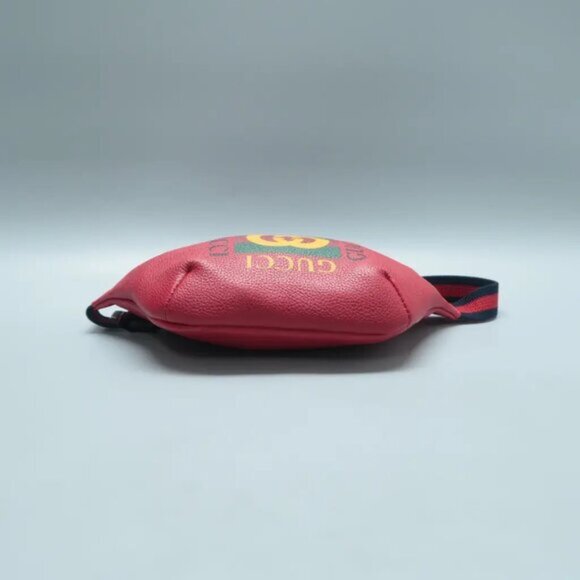 GUCCI Print Red Leather Crossbody bag 646-061425 - Picture 4 of 12